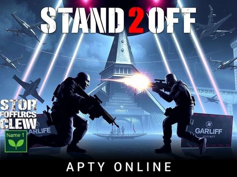 Standoff 2 gameplay on PC with emulator interface visible