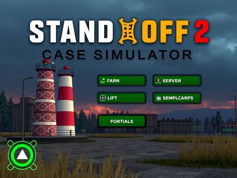 Standoff 2 Case Simulator Interface showing virtual cases and rare skins