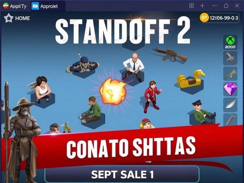 Detailed tactical map of Standoff 2 showing callouts and strategy points