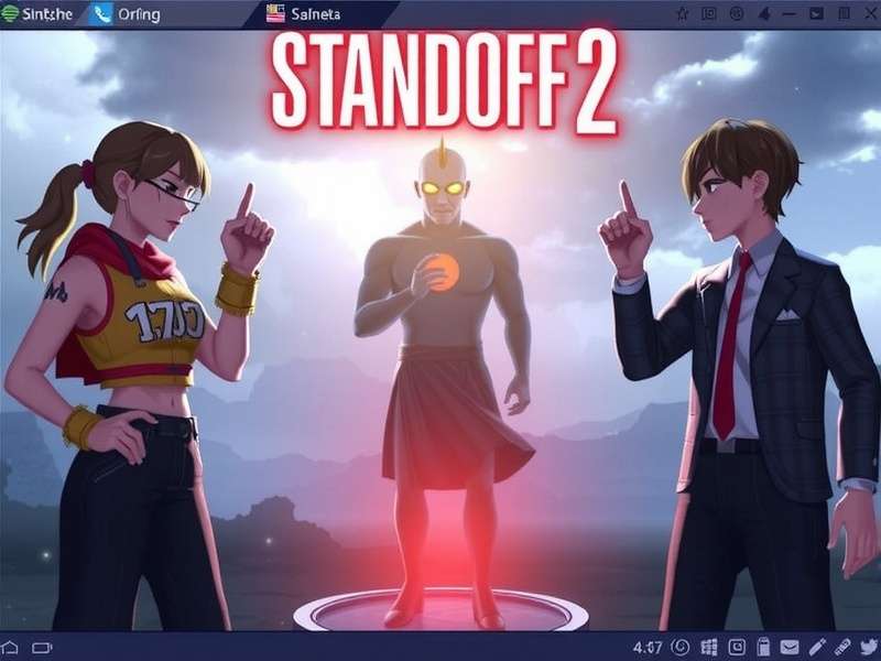 Standoff 2 gameplay screenshot showing intense action