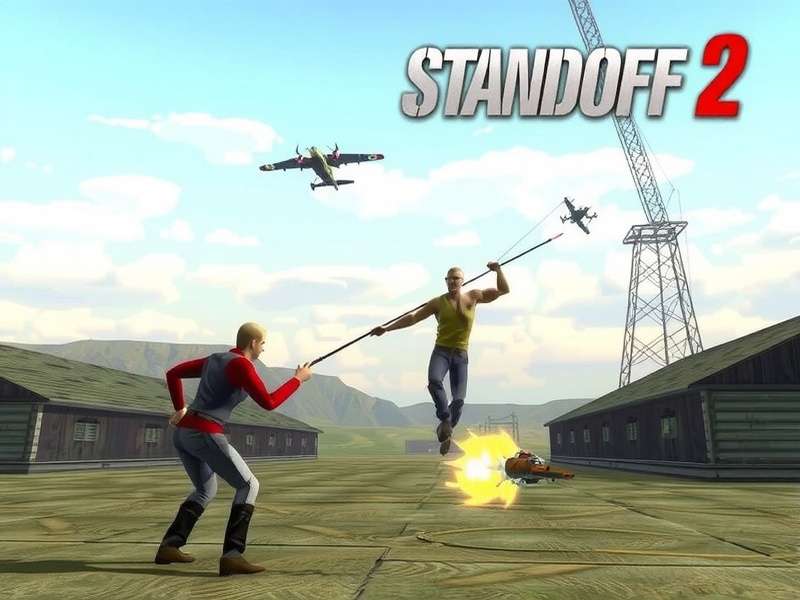 Standoff 2 PC version gameplay screenshot showing intense action