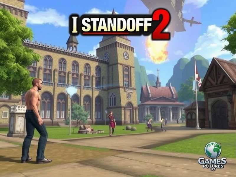 Gamer playing Standoff 2 on a high-end PC setup