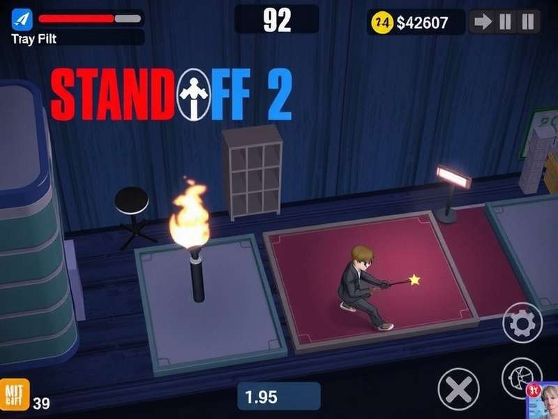 Standoff 2 intense PC gameplay screenshot showing a competitive match
