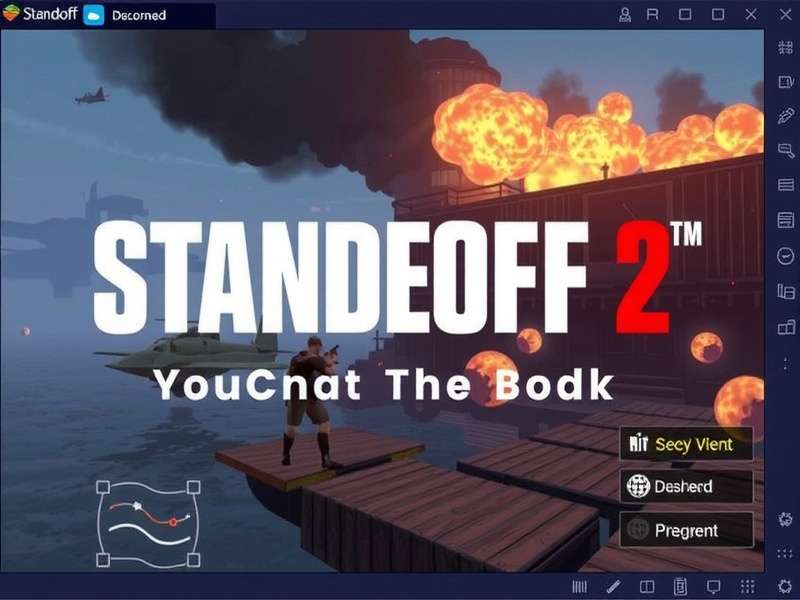 How To Play Standoff 2 On Pc — gameplay screenshot showing intense tactical action on PC emulator