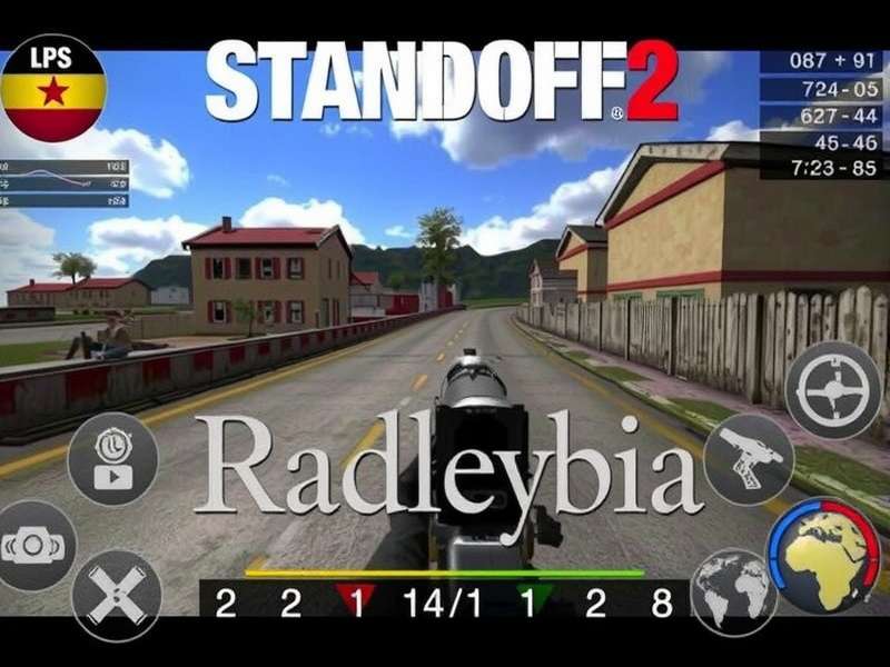 Standoff 2 PC Gameplay Handcam exclusive screenshot showing pro player perspective on Dust2 map