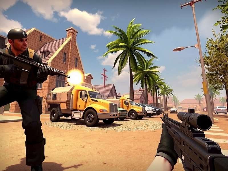 Standoff 2 Download Pc – Indian gamer playing on laptop with intense action